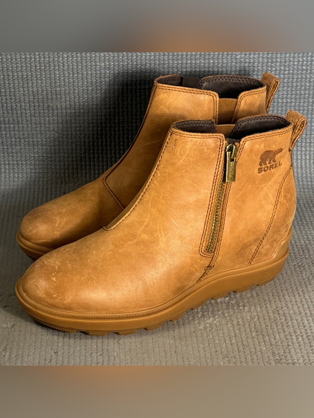Sorel Evie II Zip Women’s Waterproof Winter Booties‎ Size 6